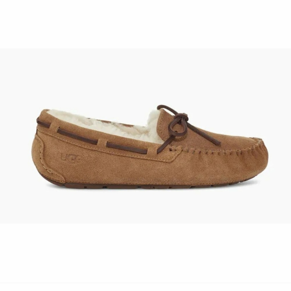 New UGG Suede Sherling Slipper - Picture 2 of 6